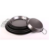 Paella Non-stick Fry Pan with Rolled Edg