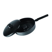 Dry Cooker Pan with Non-stick Coating and Removable Handle