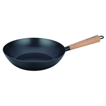 Chinese Wok with Luxury Wooden Handle