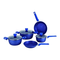 8 Pcs Nano Non-stick Coating Forged Die-cast Cookware Set
